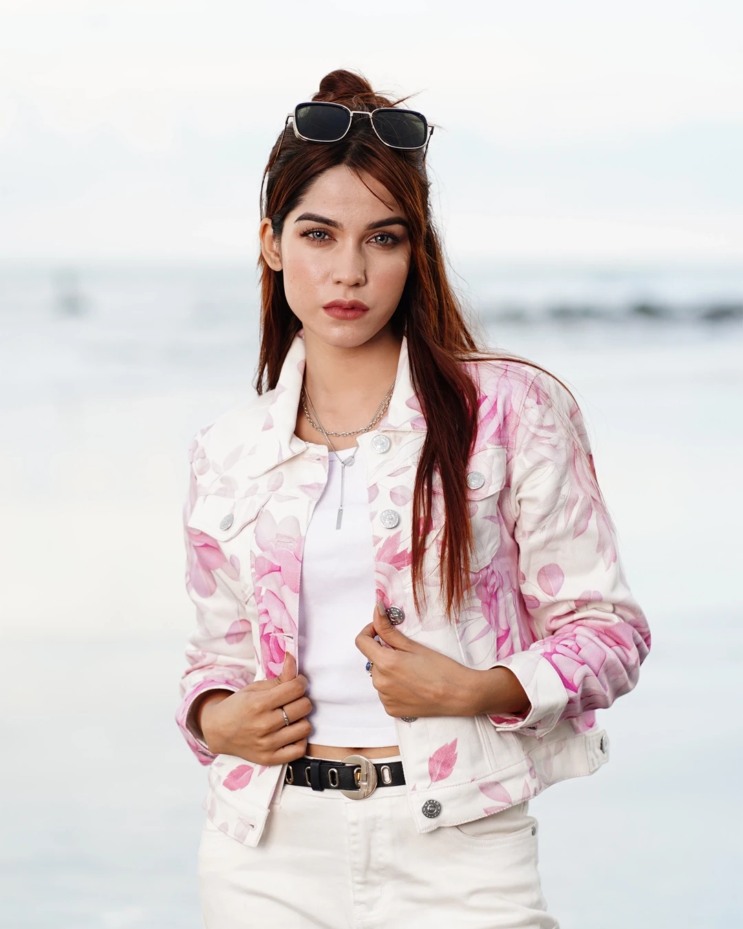 Stylish Floral Ladies Jacket
