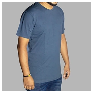 Navy Blue Regular T-Shirt Crew Neck